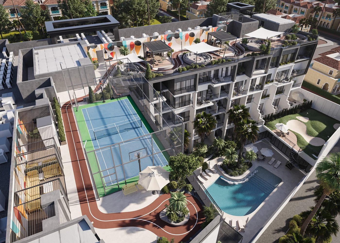 Rooftop terrace